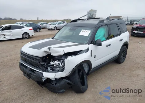 2025 Ford Bronco Sport Big Bend z USA, uszkodzony, nr VIN 3FMCR9BN5SRF48574